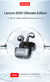 Original Lenovo lp40 auricular Bluetooth 5,0 sonido envolvente HIFI TWS con micr