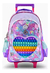 MOCHILA CARRO 18' FOOTY POP IT VIOLETA