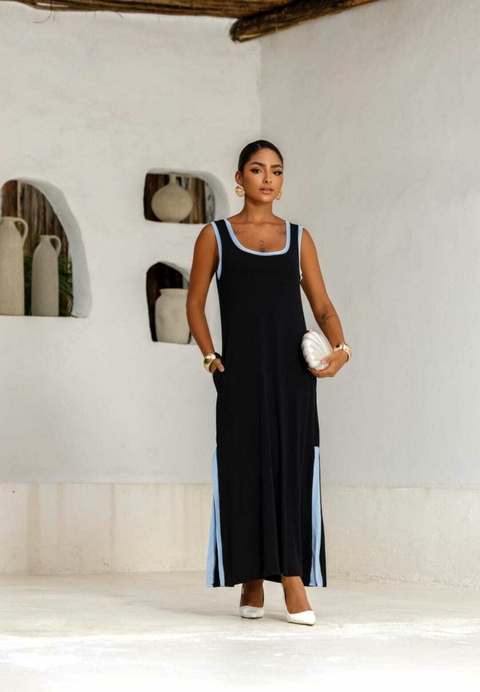 Vestido em Malha Viscolycra Premium Esmeralda