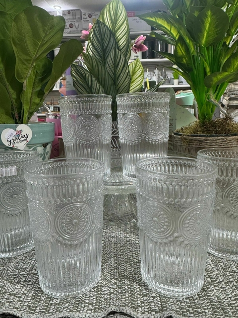 Set x 6 Vaso Alto Sunflower - comprar online