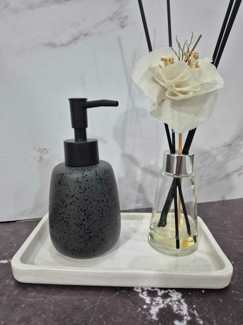 Dispenser Gota simil Granito Negro - comprar online