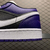 Air Jordan 1 Low Purple Black na internet