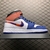 Air Jordan 1 Mid Multi-Color Swoosh na internet