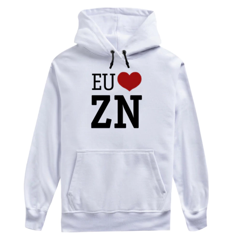Eu Amo ZN - Moletom Hoodie