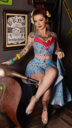 ☆ Conjunto Lana Tiki na internet