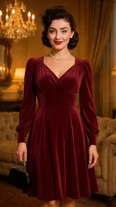 ☆ Vestido Velvet - comprar online