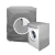 Funda Lavarropas Whirlpool Frontal WNQ90AS 60x66x85