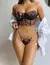 Conjunto negro encaje