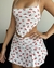 Falda cherry