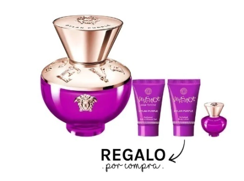 VERSACE DYLAN PURPLE EDP 100 ML + DELUXE COFFRET