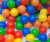 PACK 100 PELOTAS DE PLASTICO DE COLORES PARA PISCINAS, NIÑOS Y FAMILIA - comprar online