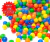 PACK 100 PELOTAS DE PLASTICO DE COLORES PARA PISCINAS, NIÑOS Y FAMILIA