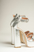 SANDALIA ABRIL PLATA - comprar online
