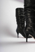 BOTA CUERO DECOR NEGRO