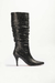 BOTA CUERO DECOR NEGRO - comprar online