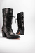 BOTA CUERO LACIER NEGRO - MALEDUCADAS MULTI