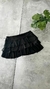 POLLERA VOLADOS TIFFY CON BRILLOS - comprar online