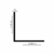 Cantoneira 1 x 1/16 (25,40 x 1,59) - L013