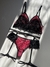 conjunto Manu vermelho na internet