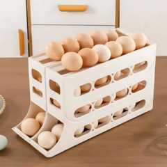 Imagem do Organizador / Porta Ovos, bandeja suporte para 30 ovos