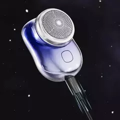 Imagem do Mini Barbeador Elétrico Sem Fio Para Homens, Lavável, Recarregável, Indolor