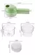 Conjunto Cortador de Vegetais Elétrico 5 em 1 Portátil e Recarregável - comprar online