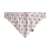Bandana Rosa com Flores