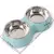 Comedouro Tigela Duplo Em Inox Para Cães - Latimiado Pet Shop: Mais que uma loja, um verdadeiro amigo dos pets!