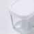 Kit 4 Potes De Vidro Para Armazenar Leite E Papinha 150ML Branco - Petit Pia na internet