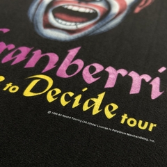 Camiseta The Cranberries - Free To Decide Tour 1996 - NoName Recycle