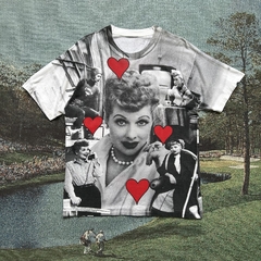 Camiseta Vintage Fullprint I Love Lucy