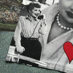 Camiseta Vintage Fullprint I Love Lucy - loja online