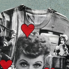 Camiseta Vintage Fullprint I Love Lucy - NoName Recycle