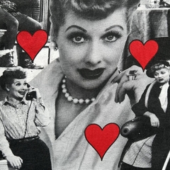 Camiseta Vintage Fullprint I Love Lucy - comprar online