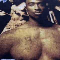 Camiseta Bootleg Vintage Tupac Shakur - NoName Recycle
