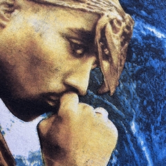 Camiseta Bootleg Vintage Tupac Shakur - NoName Recycle