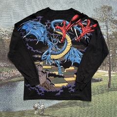 Camiseta Manga Longa Dueling Dragons Liquid Blue 1994