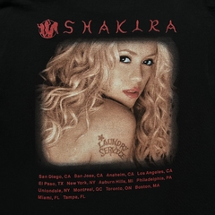 Camiseta Shakira - Laundry Service Tour 2002/2003 - loja online