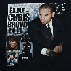 Camiseta Chris Brown - The F.A.M.E. Tour 2011 - comprar online