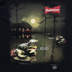 Camiseta Budweiser Frogs 1995 na internet