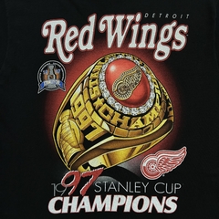 Camiseta Detroit Red Wings Stanley Cup Champions 1997 na internet