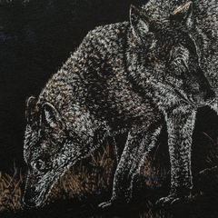 Camiseta Vintage Lobos - loja online