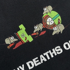 Camiseta South Park - The Many Deaths Of Kenny 1998 - loja online