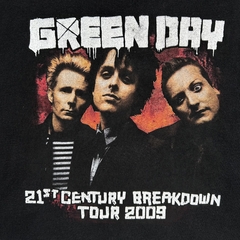 Camiseta Green Day - 21st Century Breakdown Tour 2009 na internet