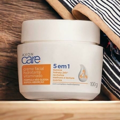 Creme Facial Hidratante Vitaminado 5 em 1 Avon Care 100g