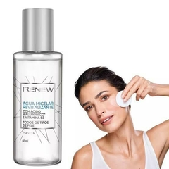 Água Micelar Revitalizante Renew com Ácido Hialurônico e Vitamina B3 60ml na internet