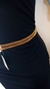 Cinto elastico dourado na internet