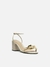 Sandália Branca verniz Arezzo - Neuzete Shoes