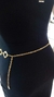 Cinto corrente dourado na internet