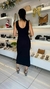 Vestido linzzi midi canelado na internet